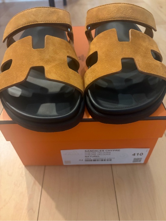 Hermes Shoes - Hermes chypre sandals sz 41